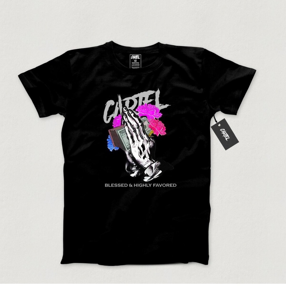 Cartel Brand Streetwear Mens Tee Shirt